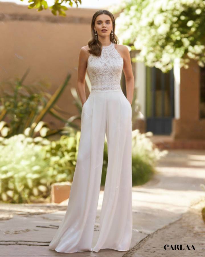 Combinaison dentelle femme mariage – CARLAA1
