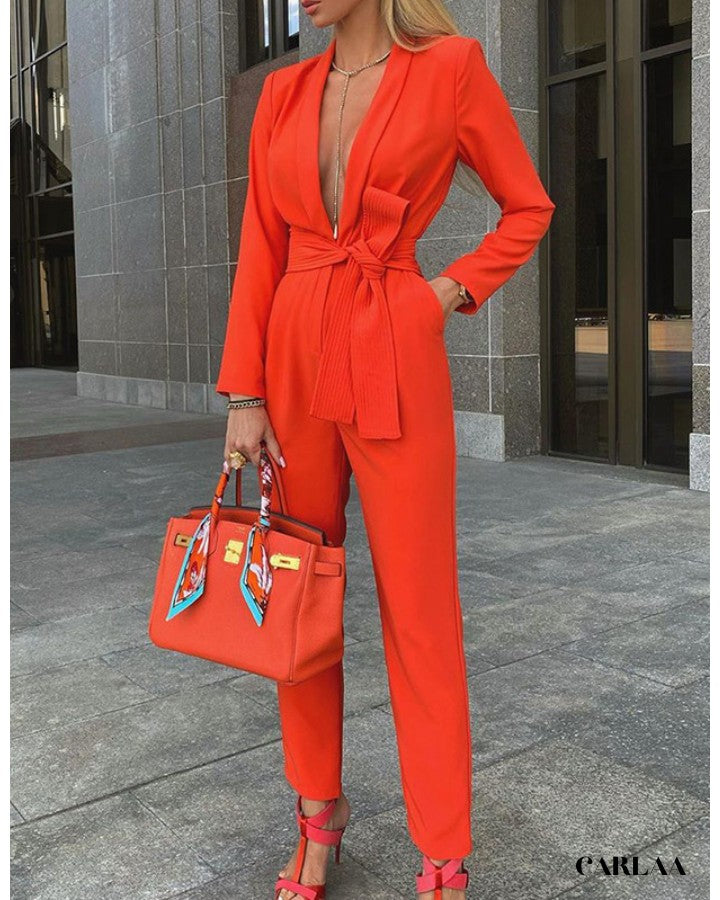 Manches Longues Combinaison Tailleur Femme Combinaison