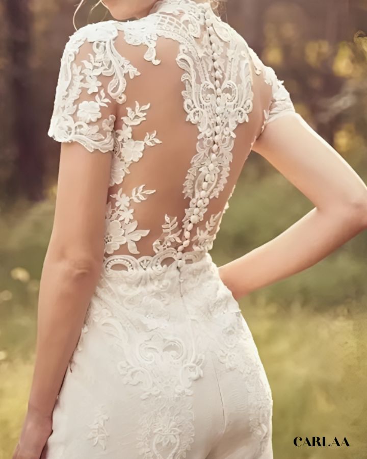 Robe Vintage Année 50 Dentelle | Madame Vintage